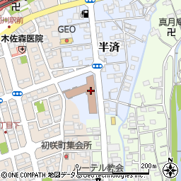 菊川市役所　こども政策課こども政策周辺の地図