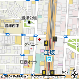 池田泉州銀行緑地公園支店 ＡＴＭ周辺の地図