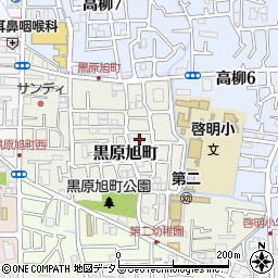 大阪府寝屋川市黒原旭町10周辺の地図