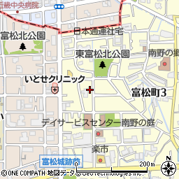 兵庫県尼崎市富松町3丁目23-57周辺の地図