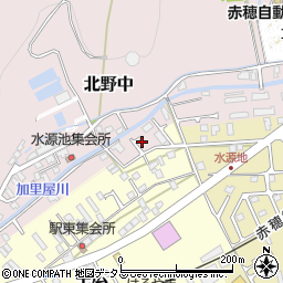 兵庫県赤穂市北野中397-265周辺の地図