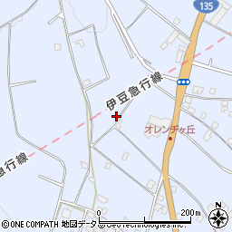 朝日台トンネル周辺の地図