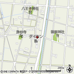 静岡県浜松市中央区豊西町114周辺の地図