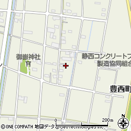 静岡県浜松市中央区豊西町386周辺の地図
