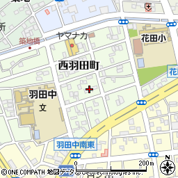 愛知県豊橋市西羽田町126周辺の地図