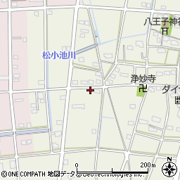 静岡県浜松市中央区豊西町28周辺の地図