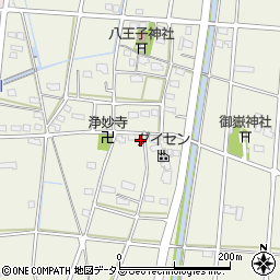 静岡県浜松市中央区豊西町112周辺の地図