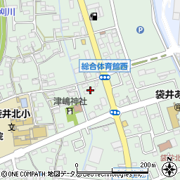 静岡県袋井市久能1668周辺の地図