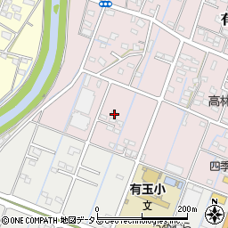 静岡県浜松市中央区有玉北町2140周辺の地図