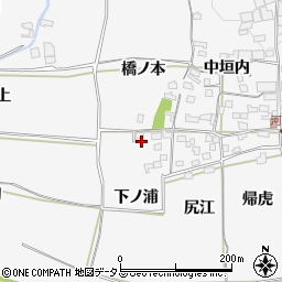 京都府木津川市加茂町河原下ノ浦25周辺の地図