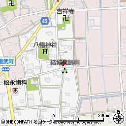 静岡県浜松市中央区貴平町1643周辺の地図