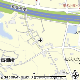 静岡県掛川市高御所114周辺の地図