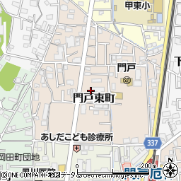 〒662-0824 兵庫県西宮市門戸東町の地図