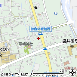 静岡県袋井市久能1707周辺の地図