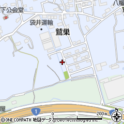 静岡県袋井市鷲巣404周辺の地図