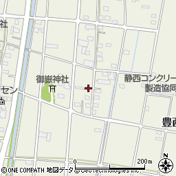 静岡県浜松市中央区豊西町427周辺の地図