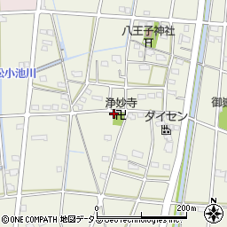 静岡県浜松市中央区豊西町71周辺の地図