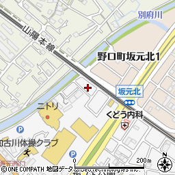 兵庫県加古川市野口町坂元1003周辺の地図