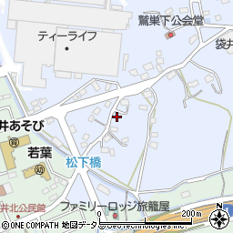 静岡県袋井市鷲巣211周辺の地図