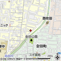 大阪府吹田市垂水町2丁目33周辺の地図