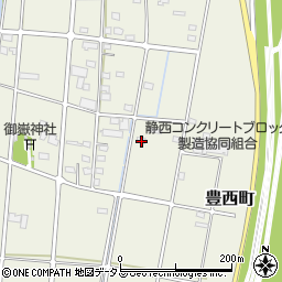静岡県浜松市中央区豊西町368周辺の地図