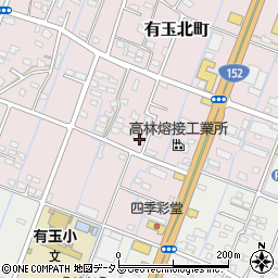 静岡県浜松市中央区有玉北町2235周辺の地図