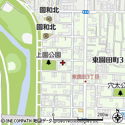 アメニティ東園田周辺の地図