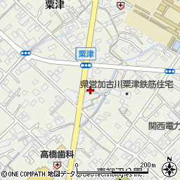 兵庫県加古川市加古川町粟津145周辺の地図