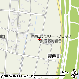 静岡県浜松市中央区豊西町366周辺の地図