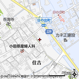 静岡県榛原郡吉田町住吉2126-3周辺の地図