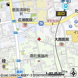 伊賀肉駒井店周辺の地図