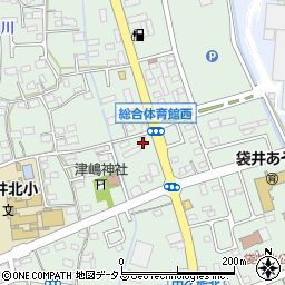 静岡県袋井市久能1703-4周辺の地図