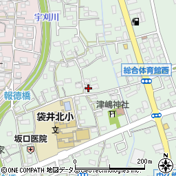 静岡県袋井市久能1793周辺の地図