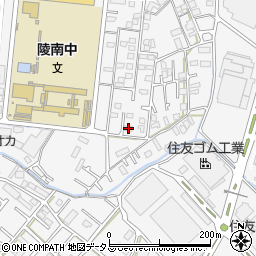 兵庫県加古川市野口町水足530-7周辺の地図