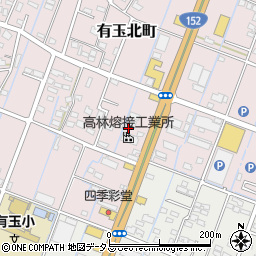 静岡県浜松市中央区有玉北町2217周辺の地図