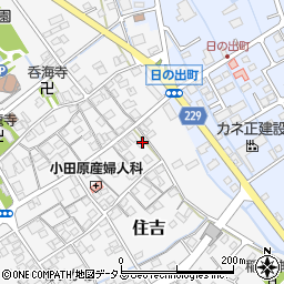 静岡県榛原郡吉田町住吉2123周辺の地図