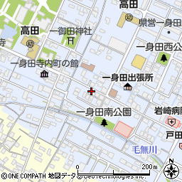 一身田珠算学校周辺の地図