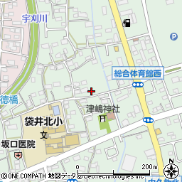 静岡県袋井市久能1787周辺の地図