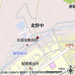 兵庫県赤穂市北野中382-9周辺の地図