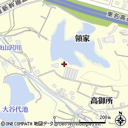 静岡県掛川市高御所1386周辺の地図