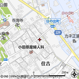 静岡県榛原郡吉田町住吉2121周辺の地図