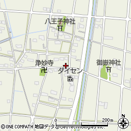 静岡県浜松市中央区豊西町1997周辺の地図