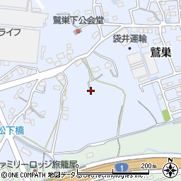 静岡県袋井市鷲巣266周辺の地図