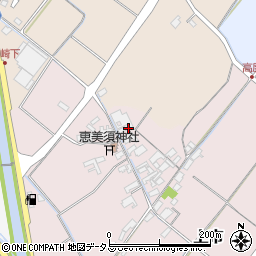 岡山県赤磐市上市336周辺の地図