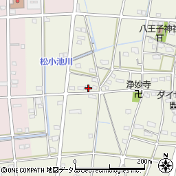 静岡県浜松市中央区豊西町2051周辺の地図