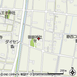 静岡県浜松市中央区豊西町443周辺の地図