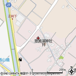 岡山県赤磐市上市283周辺の地図