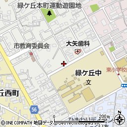 三重県伊賀市緑ケ丘本町4131周辺の地図