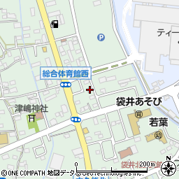 静岡県袋井市久能1711-6周辺の地図