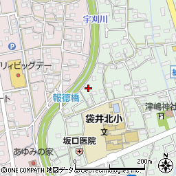 静岡県袋井市久能1812周辺の地図
